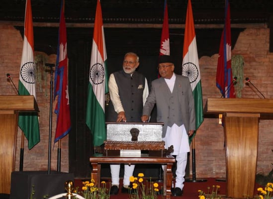 Oli-Modi launch Arun III
