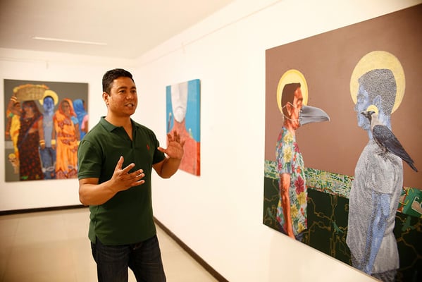 Prithvi's earthy art