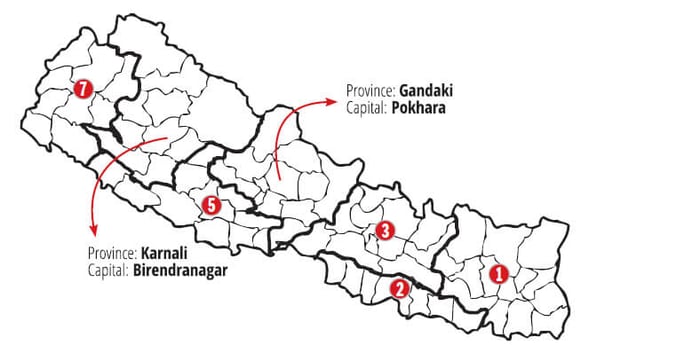 Naming new provinces