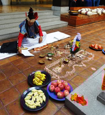 Hyatt performs its annual Chaitya Puja