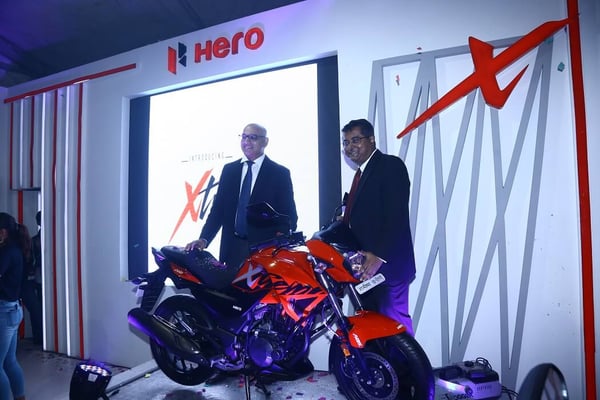 Hero launches its new premium motorbike