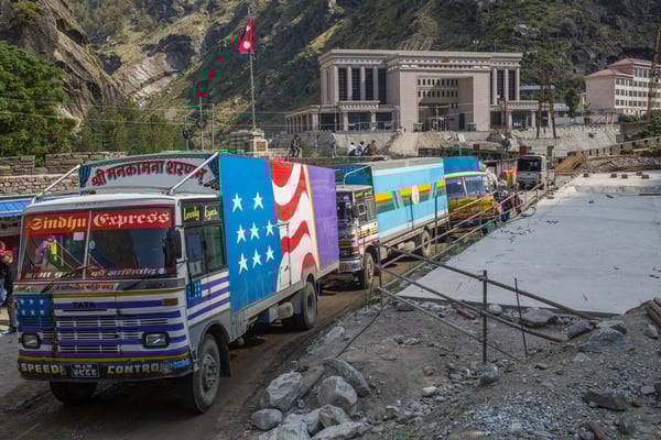 Which way will the Tibet-Nepal railway go?