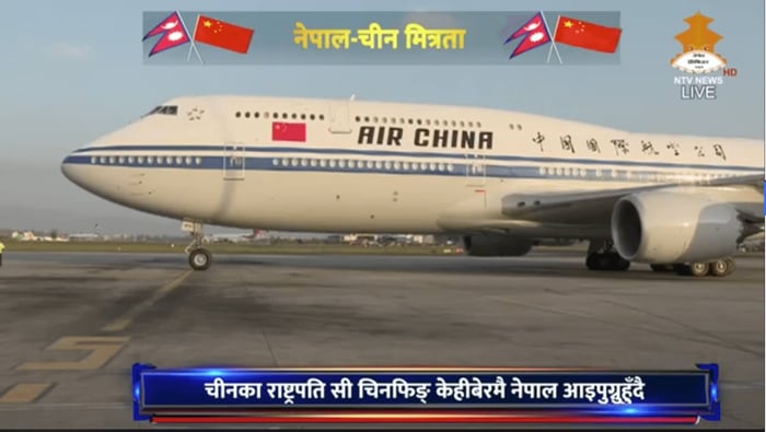 President Xi in Kathmandu