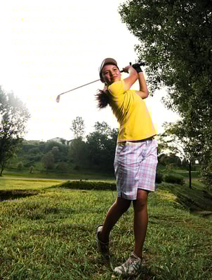 Pratima Sherpa swings for pro