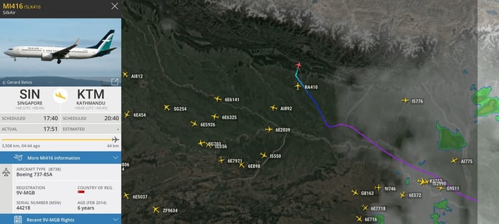 Nepal quarantines passengers on Singapore flight