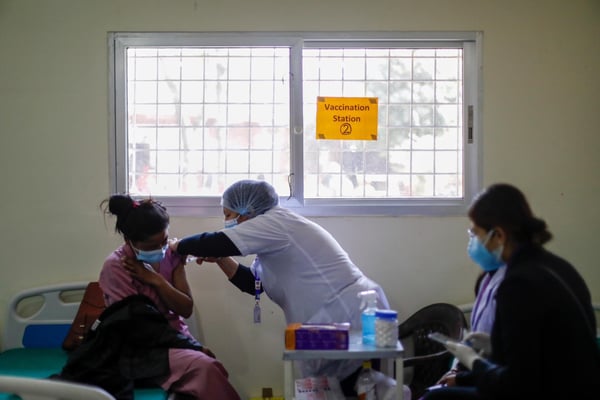 Medical students deprived of Covid-19 vaccines