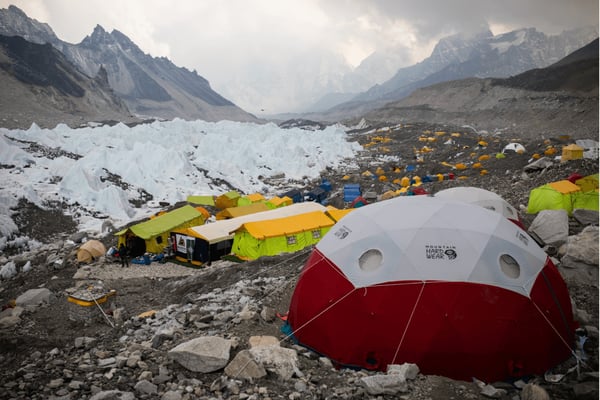 Peak season on Everest during Nepal's Covid peak