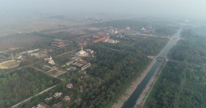 Buddha’s birthday in his birthplace