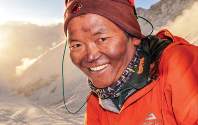 Why are Sherpas always happy?