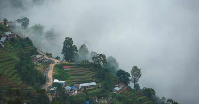 Mist and mud in Nagarkot’s empty monsoon