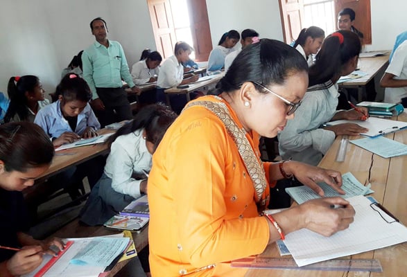 Nepali politician educates herself at age 43