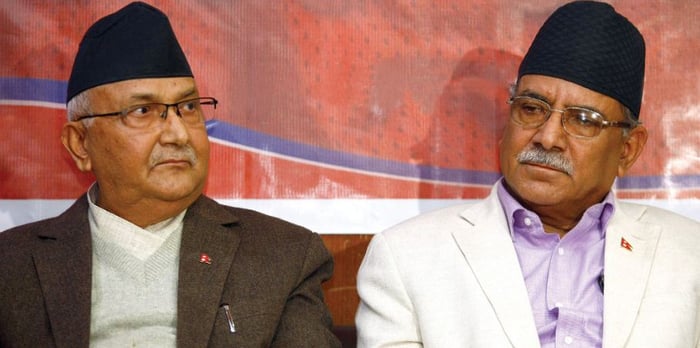 K P Oli rams it home