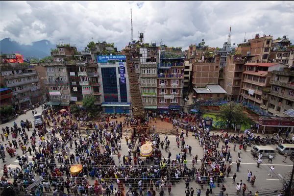 Delayed Machindranath Festival resumes