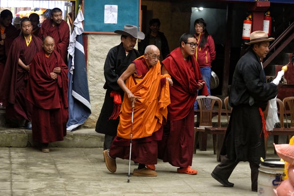 The Himalaya mourn a saintly leader