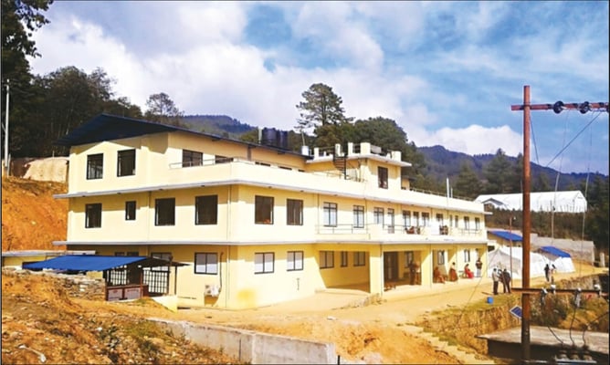 Unique hospital handover in Dolakha