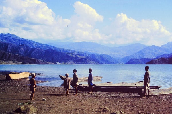 Pokhara, six decades ago