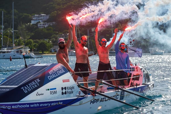 Rowing to educate Nepal children