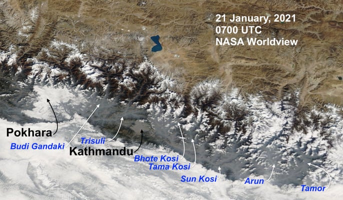 How transboundary haze affects Nepal