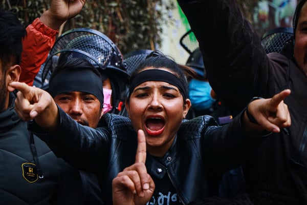 Women leaders seen, but not heard