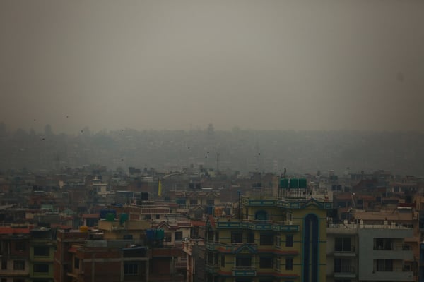 Central Nepal engulfed in smoke