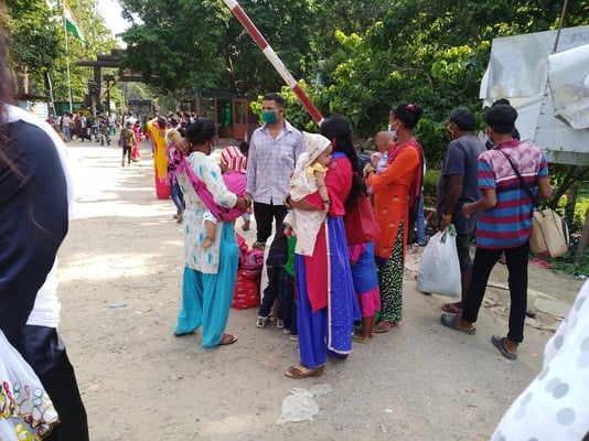 People-to-people at India-Nepal border