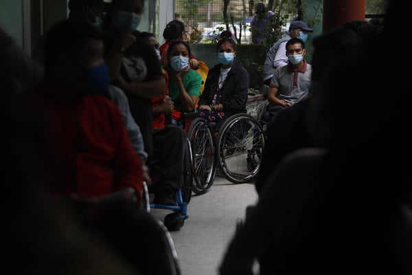 Nepal’s disabled get a shot at Covid