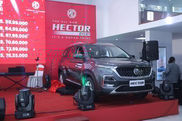 MG Hector in Nepal