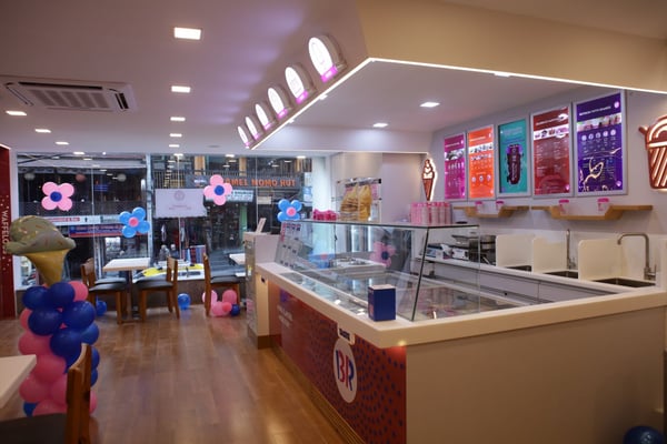 Baskin Robbins' new outlet