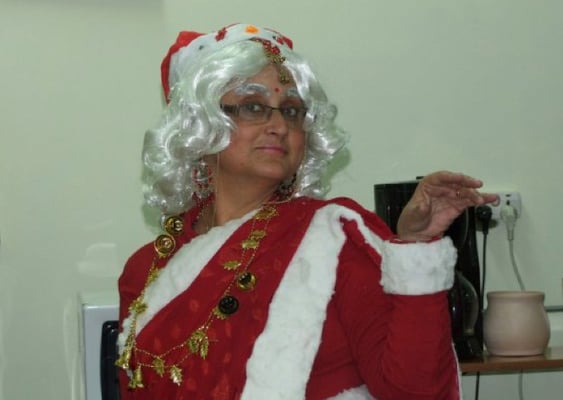 Santi, the female Santa