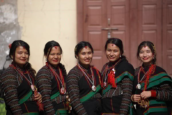 Right at home with Nepalis