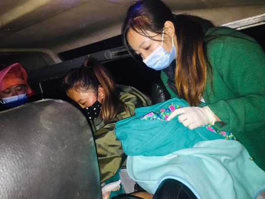 Another baby's life is saved in rural Nepal