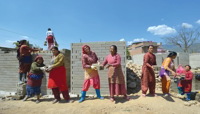 The women left behind