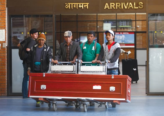 Close encounter with death